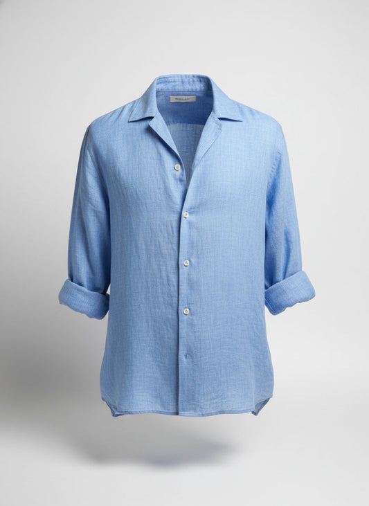 Aegean Breeze Linen Shirt